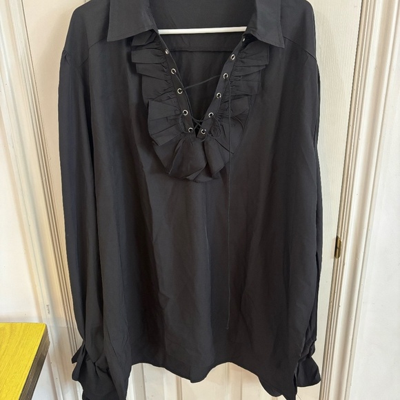 oversized lace up slowly blouse or dress depending on how u want to style - Picture 2 of 6